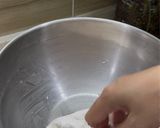 Gambar langkah 2 resipi Kuih bom bijan (inti kacang merah).