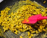 A picture of step 3 of Sunflower seeds mukhvas.