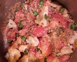A picture of step 2 of Vegetable Dalia.