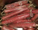 Foto del paso 8 de la receta: Salchichas veganas y saludables (de verduras y avena)