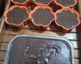 Foto langkah ke 4 dari resep Puding Coklat Roti Tawar.