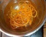 A picture of step 3 of Candied Orange Peels and Candied Orange Slices.