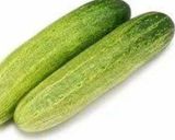 A picture of step 1 of Cucumber boat chaat खीरे की बोट चाट.