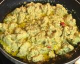 A picture of step 6 of Phulkopi Posto: Cauliflower in the Khus Khus Gravy.