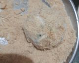 A picture of step 2 of #wd #Veg. burger.