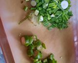A picture of step 1 of Chicken Wontons.