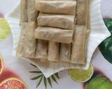 Hình bước làm 2 của món Chả giò ram thịt bò rau củ