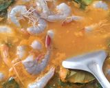 Foto langkah ke 4 dari resep Sayur Udang & Daun Singkong.