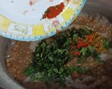 A picture of step 4 of Kali Masoor Dal.