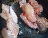 A picture of step 4 of Aloo Chicken Salan.