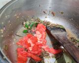 A picture of step 5 of Seeraga sambha mutton briyani.