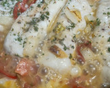 Foto del paso 1 de la receta: Ventresca de merluza al vino blanco con verduras