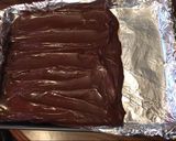 A picture of step 3 of Peppermint bark.
