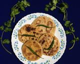 A picture of step 9 of Mini Dal Paratha.