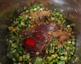 ताज्या तुरीदाण्यांची रस्साभाजी (tajya toridananchi rasabhaji recipe in marathi) रेसिपी स्टेप 3 फोटो 