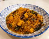 A picture of step 3 of Sweet & spice pumpkin curry.