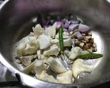 A picture of step 1 of Moroccon Spiced Cauliflower and Almond Soup.