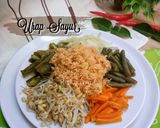 Foto langkah ke 4 dari resep Urap Sayur.