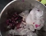 A picture of step 2 of Jamun Slush.
