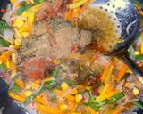 A picture of step 3 of Stir fry spaghetti.