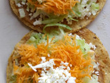 Tostadas de frijol