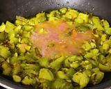 A picture of step 4 of Tori sabzi.