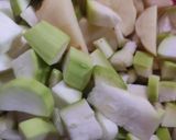 आलू लौकी की सब्जी (ALoo lauki ki sabzi recipe in hindi) रेसिपी चरण 1 फोटो