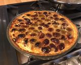 Une image de l'étape 11 de Tarte aux reines claudes crème vanille (pâte brisée au lait et gelée pommes cranberries).
