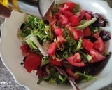 Foto del paso 1 de la receta: Ensalada de queso de cabra y nueces en 6 minutos