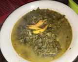 Foto langkah ke 6 dari resep Daun singkong tumbuk kuah santan.