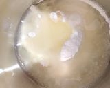 A picture of step 2 of Basbousa Cake (middle east Recipe) Semolina Cake.