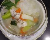 Foto langkah ke 4 dari resep Sup Jamur Salju.