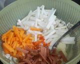 Foto langkah ke 2 dari resep Yachaejeon (pancake sayuran) + saus.