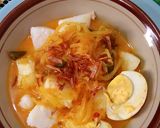 Foto langkah ke 5 dari resep Lontong Sayur.