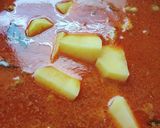 Gambar langkah 7 resipi Gulai Daging Utara.