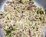 A picture of step 1 of Aachari Paneer Paratha.
