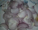 A picture of step 2 of Zeera rice with potatoes.