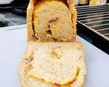 Foto langkah ke 8 dari resep Ham and Cheese Loaf Bread.