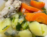 รูปขั้นตอนการทำที่ 5 ของ ซุปไก่มันฝรั่ง