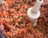 A picture of step 1 of Crispy Veg manchurian (without sauce).