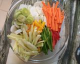 Foto del paso 1 de la receta: Wok de verduras con carne