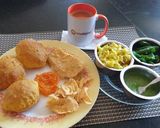A picture of step 5 of SundayBreakfast#theme challenge.