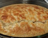 A picture of step 3 of Atta mark & Corn flour 🍰.
