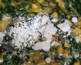 A picture of step 8 of Spinach Corn Sandwich.