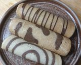Une image de l'étape 4 de 🥞 Mini Crêpes bi couleur chocolat vanille.
