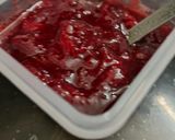A picture of step 7 of Strawberry Cheese cake.