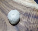 A picture of step 1 of Chola Poori.