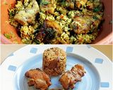 Foto del paso 15 de la receta: Tajine de Pollo al curry con arroz, jengibre y verduras