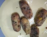 A picture of step 2 of Paneer -Corn Rolls.