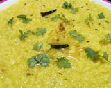A picture of step 6 of Mung Dal khichadi.